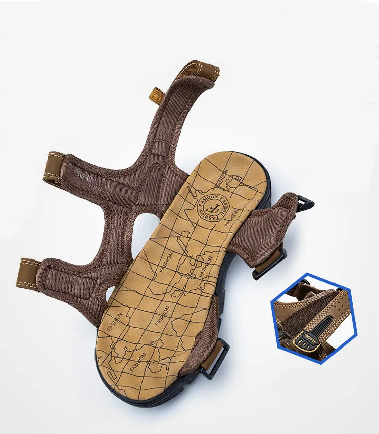 Hudson | Sandalen Orthopädisch, Bequemes Synthetikmaterial