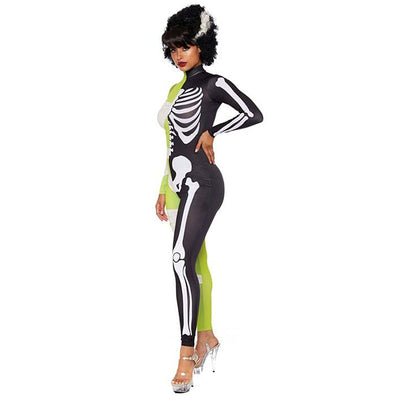Katrin | Halloween Kostüm Halb Mumie Halb Skelett