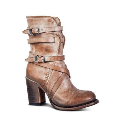 Amalia | Stiefeletten mit Reißverschluss Vintage-inspiriert