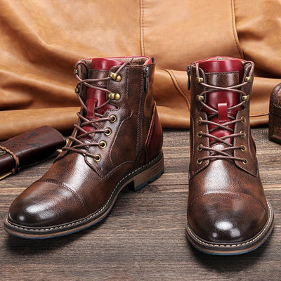Wade | Premium-Leder Oxford Stiefel für Herren