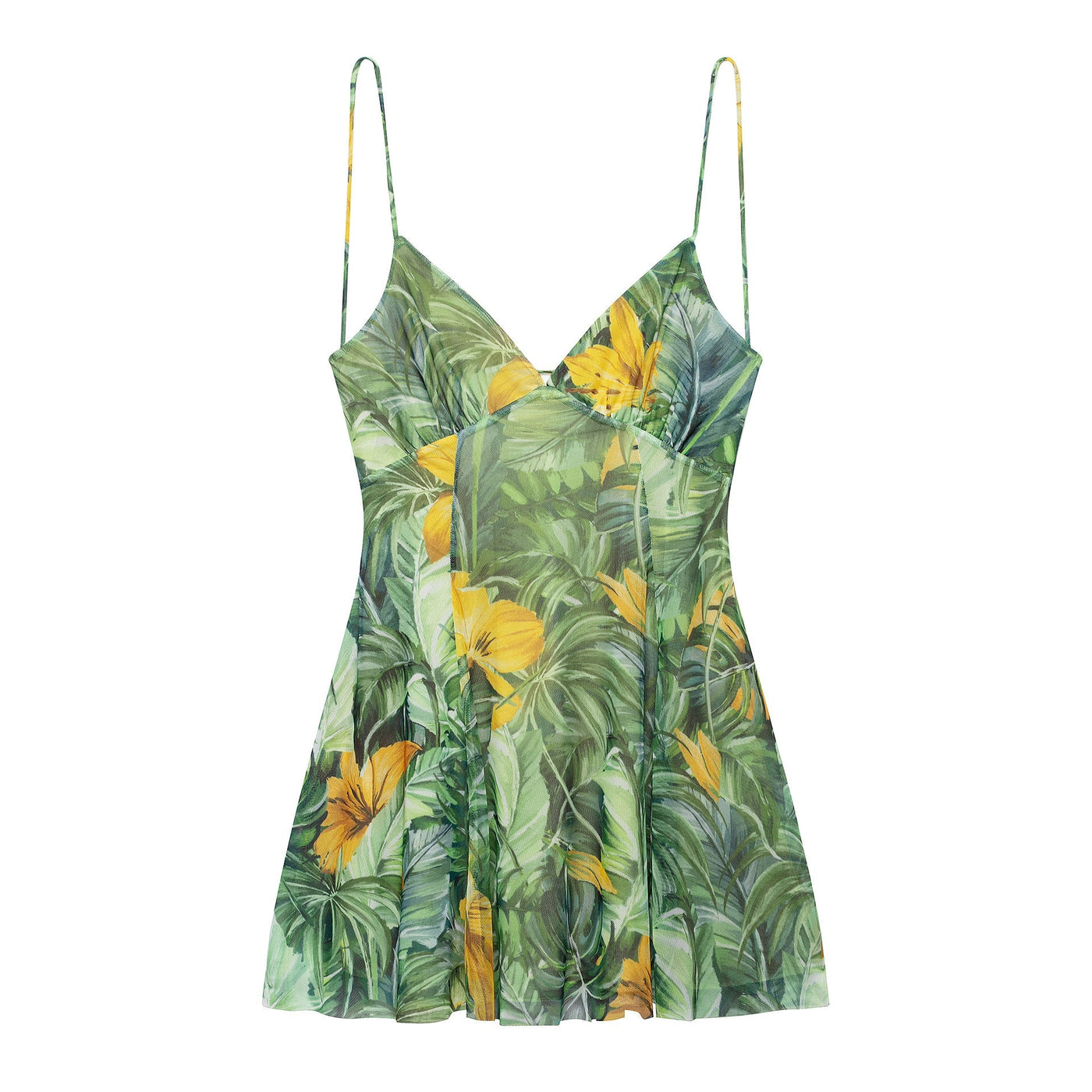 Sandra | Sommer Minikleid mit Blumenmuster