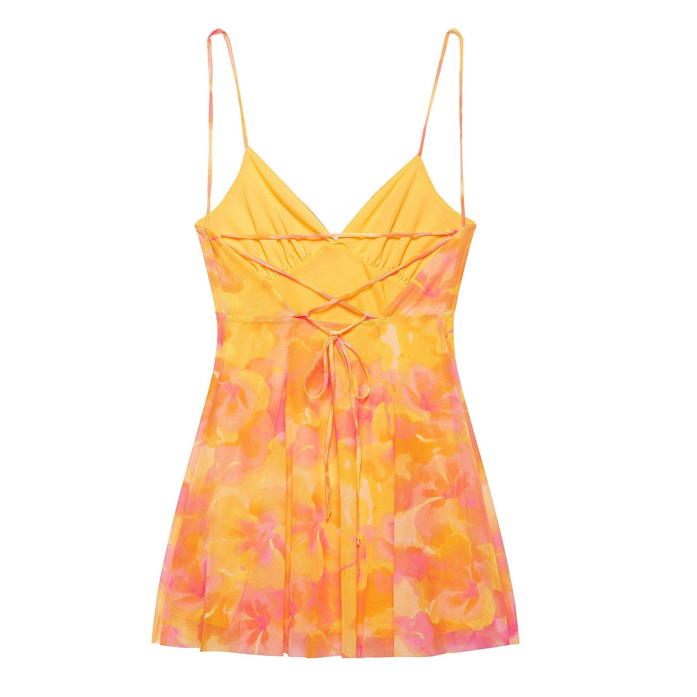 Sandra | Sommer Minikleid mit Blumenmuster