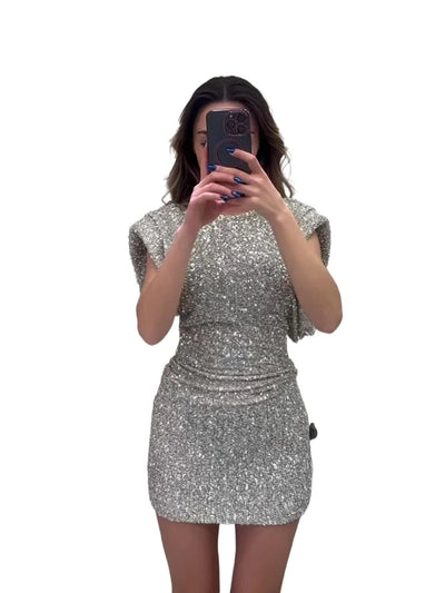 Stefanie | Festliches Paillettenkleid