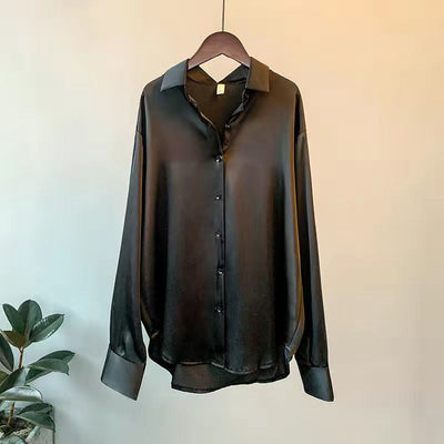 Laura | Elegante Seidenbluse aus 100% Seide