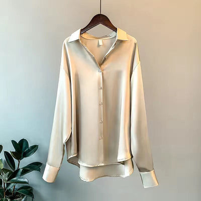 Laura | Elegante Seidenbluse aus 100% Seide