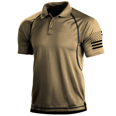 Jasper | Atmungsaktives Tailored Fit Polohemd mit sportlichen Ärmeln