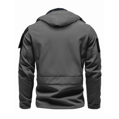 Tobias | Wasserabweisende Softshell Jacke mit Kapuze