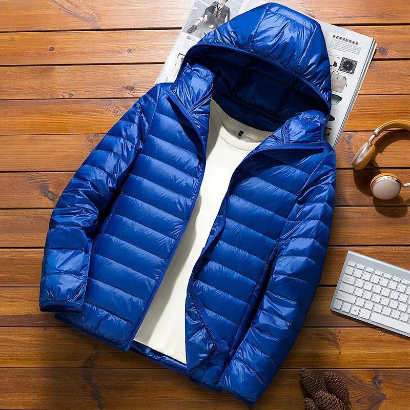 Florian | Steppjacke mit Kapuze für Winter