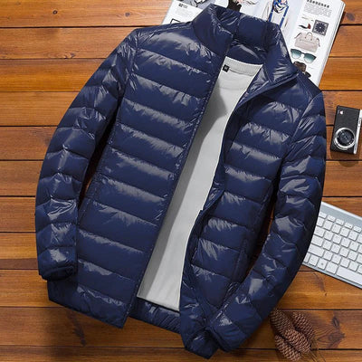 Florian | Steppjacke mit Kapuze für Winter