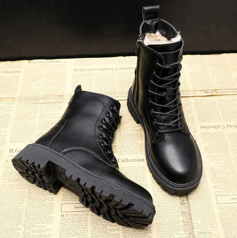 Sophie | Hochgeschnittene Schnürstiefel