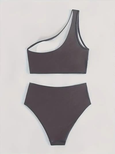 Sophia | Monospalla mit Hoher Taille Bikini Set