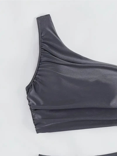 Sophia | Monospalla mit Hoher Taille Bikini Set