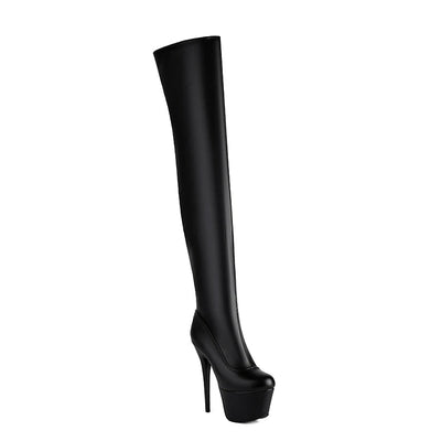 Karolin | Hohe Overknee Stiefel