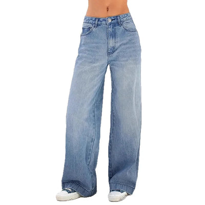 Nadine | Hohe Taille Baggy Jeans