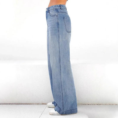 Nadine | Hohe Taille Baggy Jeans