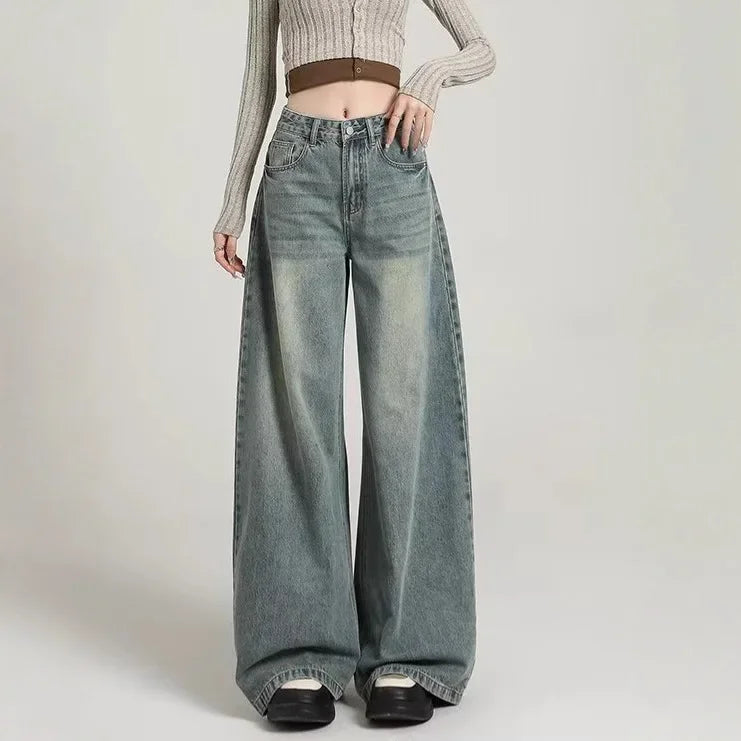 Juliane | Hohe Taille Baggy Jeans