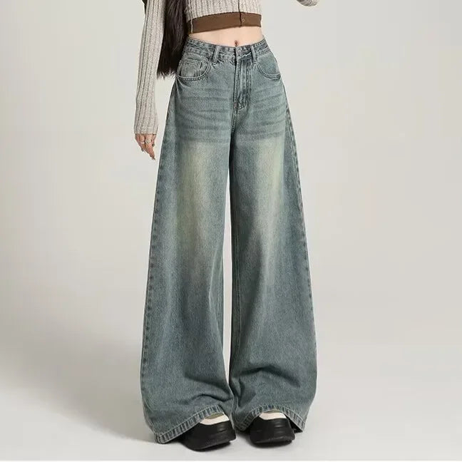 Juliane | Hohe Taille Baggy Jeans