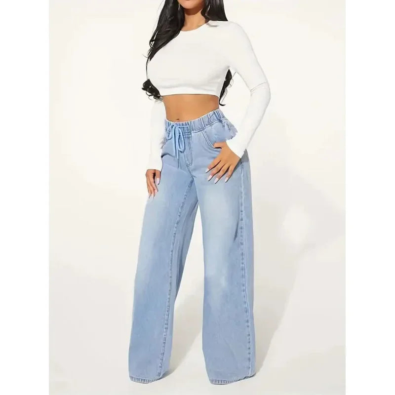 Kathrin | Hohe Taille Baggy Jeans