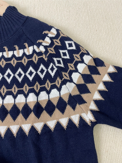 Hannah | Eleganter Rollkragenpullover