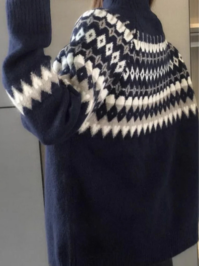 Hannah | Eleganter Rollkragenpullover