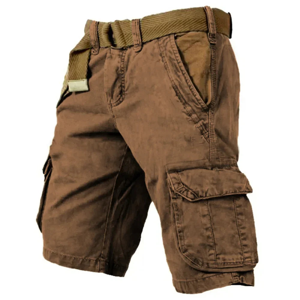 Eero | Herren Cargo Shorts aus Baumwolle mit Praktischen Cargotaschen-6