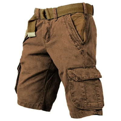 Eero | Herren Cargo Shorts aus Baumwolle mit Praktischen Cargotaschen-6