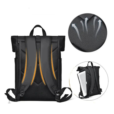 Jacob | Stilvoller gesteppter Reiserucksack