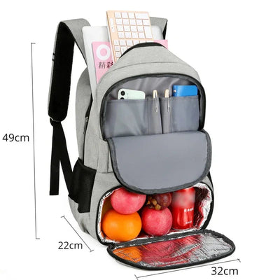 Jake | Laptop -Fach mit einem isolierten Rucksack mit dem Reisenden