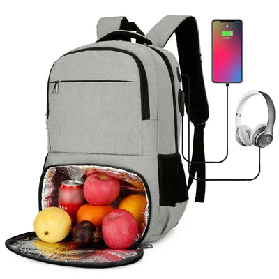 Jake | Laptop -Fach mit einem isolierten Rucksack mit dem Reisenden