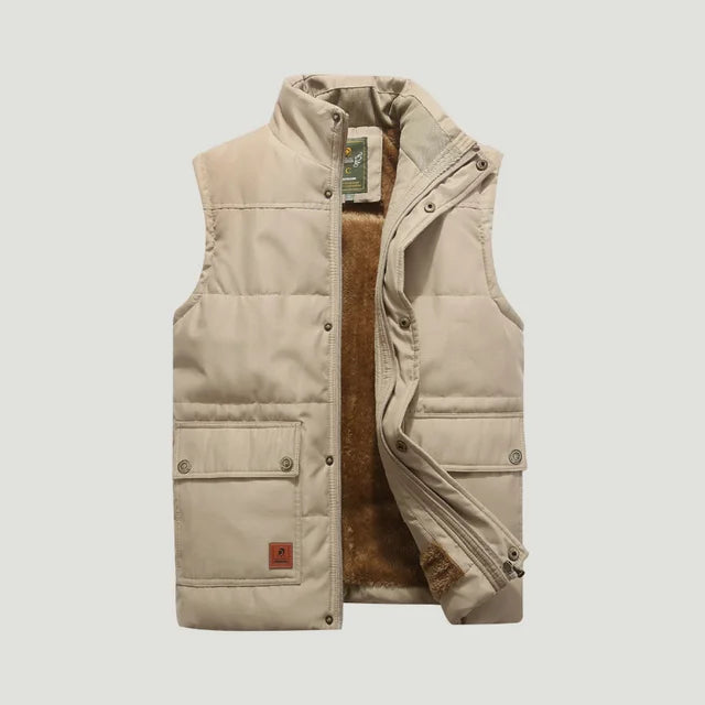 Ralph | Winterweste Herren Stylische Ärmelose Weste für Kalte Tage