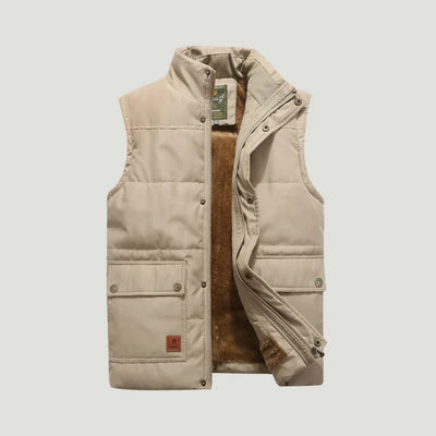 Ralph | Winterweste Herren Stylische Ärmelose Weste für Kalte Tage
