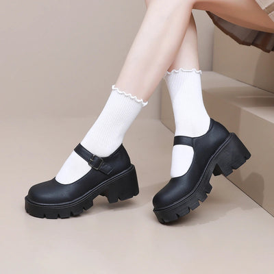 Nadine | Klassische Mary Jane Dirndl Schuhe
