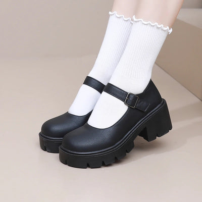Nadine | Klassische Mary Jane Dirndl Schuhe