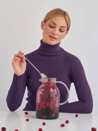 Jessika | Klassischer Rollkragenpullover aus Baumwolle
