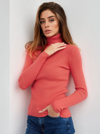 Jessika | Klassischer Rollkragenpullover aus Baumwolle