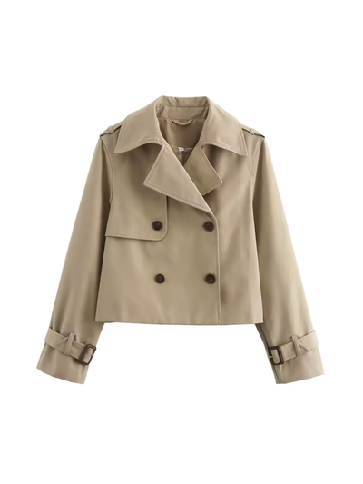 Sophia | Klassischer Wasserdichter Trenchcoat