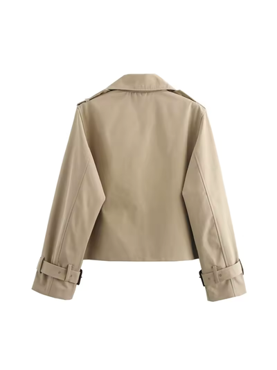 Sophia | Klassischer Wasserdichter Trenchcoat