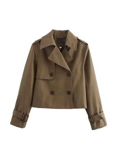 Sophia | Klassischer Wasserdichter Trenchcoat