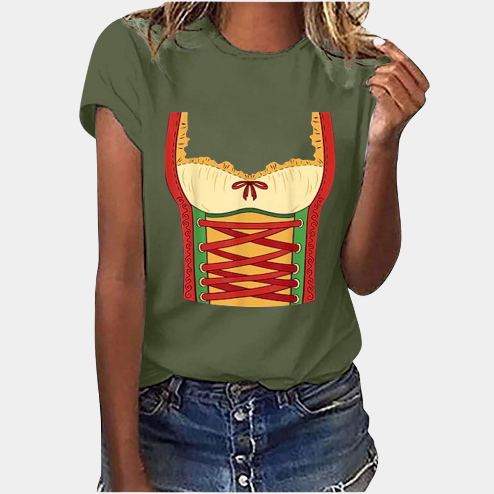 Christina | Kurzärmeliges T-shirt