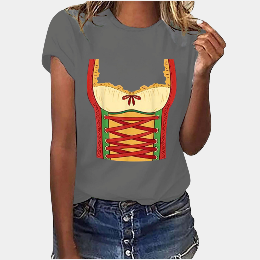 Christina | Kurzärmeliges T-shirt