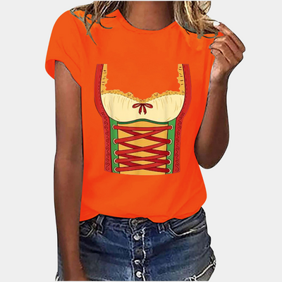Christina | Kurzärmeliges T-shirt