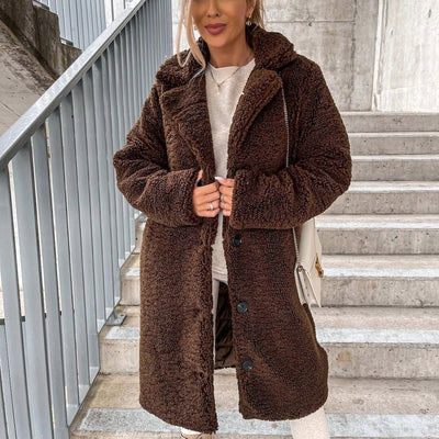 Mandy | Warmer Teddy Mantel Elegant & Gemütlich coat