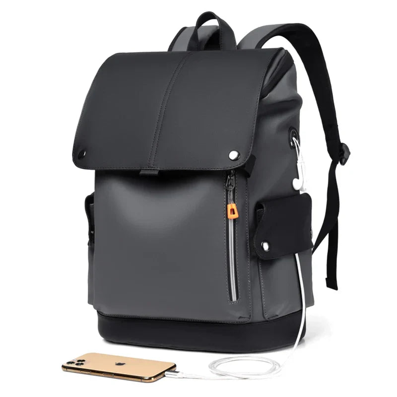 Leo | Wasserdichtes Reise -Laptop -Rucksack