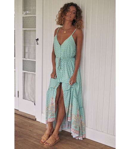 Maria | Langes Bohème Sommerkleid
