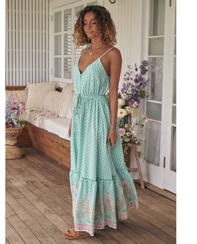 Maria | Langes Bohème Sommerkleid