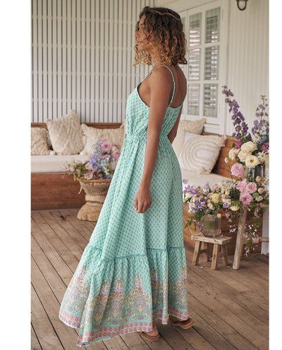 Maria | Langes Bohème Sommerkleid