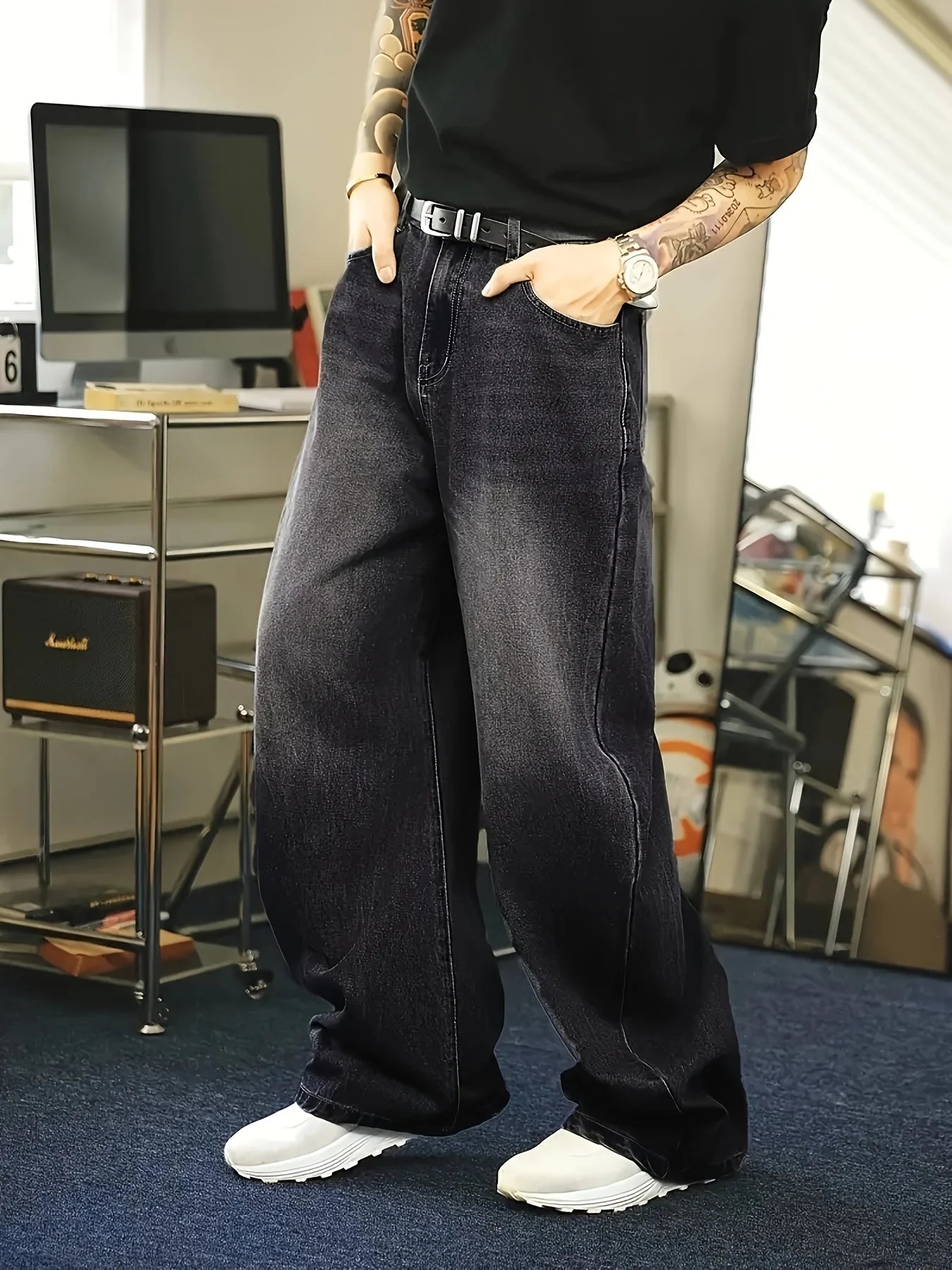 Marko | Vintage Stil Lässige Baggy Jeans