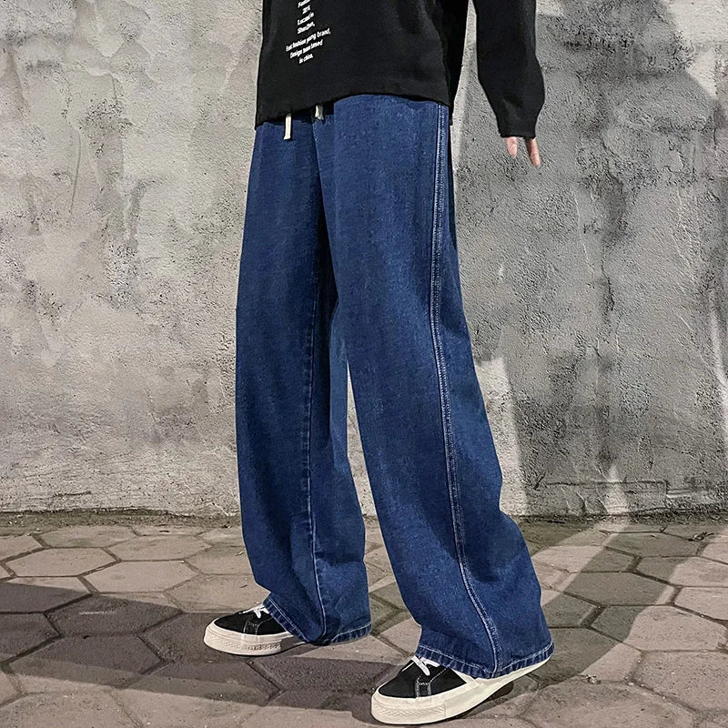 Andreas | Lässige Baggy Jeans mit weitem Bei