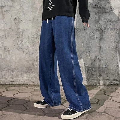 Andreas | Lässige Baggy Jeans mit weitem Bei
