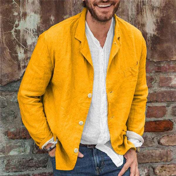 Michael | Leichter Baumwollblazer